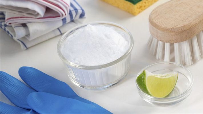 làm trắng bạc bằng chanh và baking soda